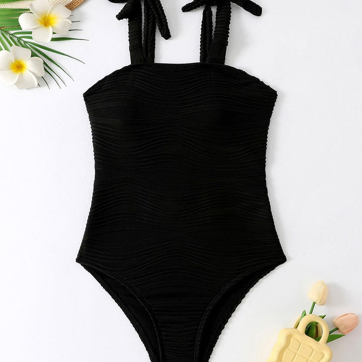 Damen Eleganter Einteiler mit Rüschendetails Drune