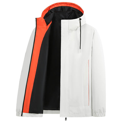 Herren Funktionale Übergangsjacke mit Kapuze Drune