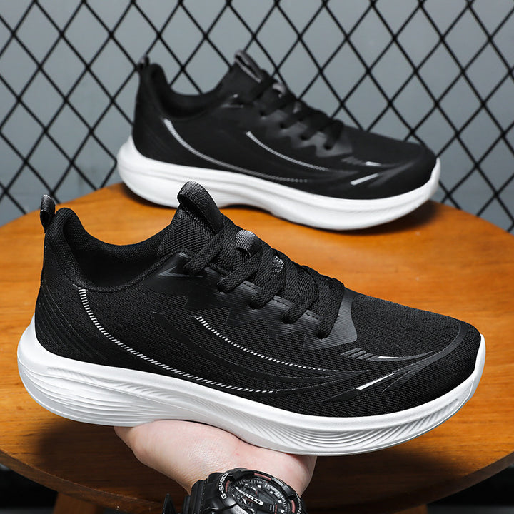 Herren Laufschuhe mit atmungsaktiver Mesh-Oberfläche und stoßdämpfender Sohle Drune