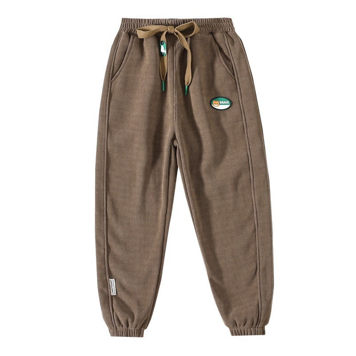 Unisex Freizeit Jogginghose mit elastischem Bund Drune