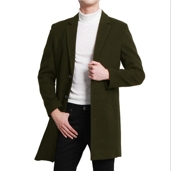 Herren Eleganter und moderner Mantel Drune