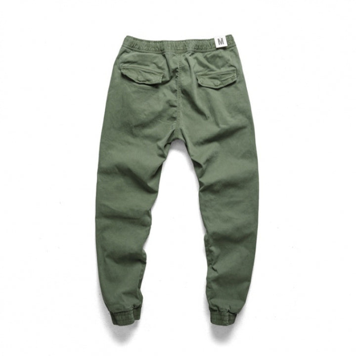 Herren bequeme Cargo-Hosen mit elastischem Bund und praktischen Taschen Drune