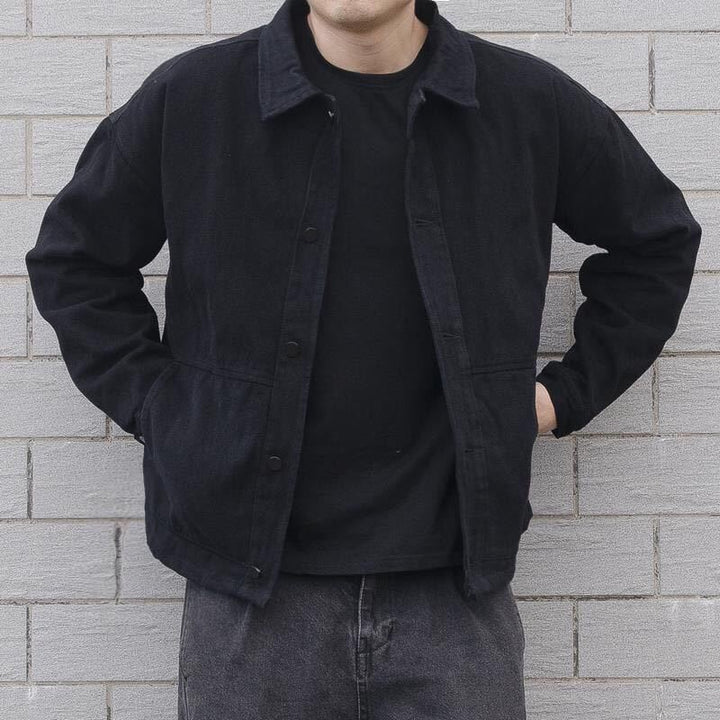 Herren Lässige Utility-Jacke Drune