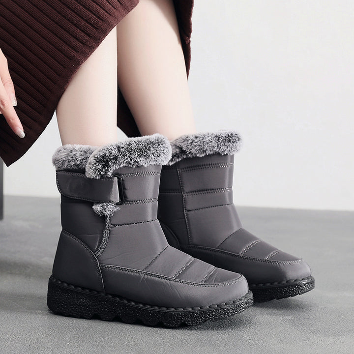 Damen Winterstiefel mit warmem Futter Drune