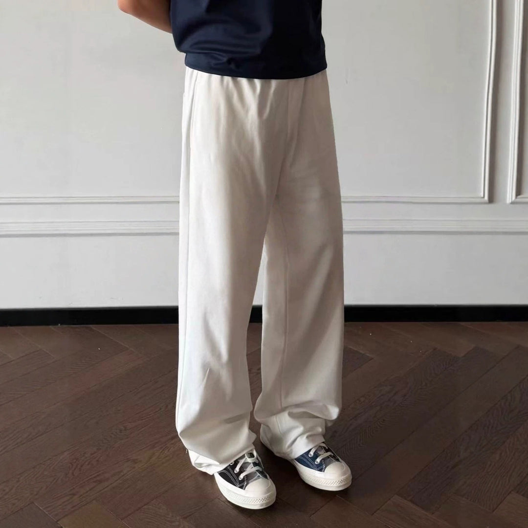 Damen Legere und bequeme Palazzo-Hose Drune