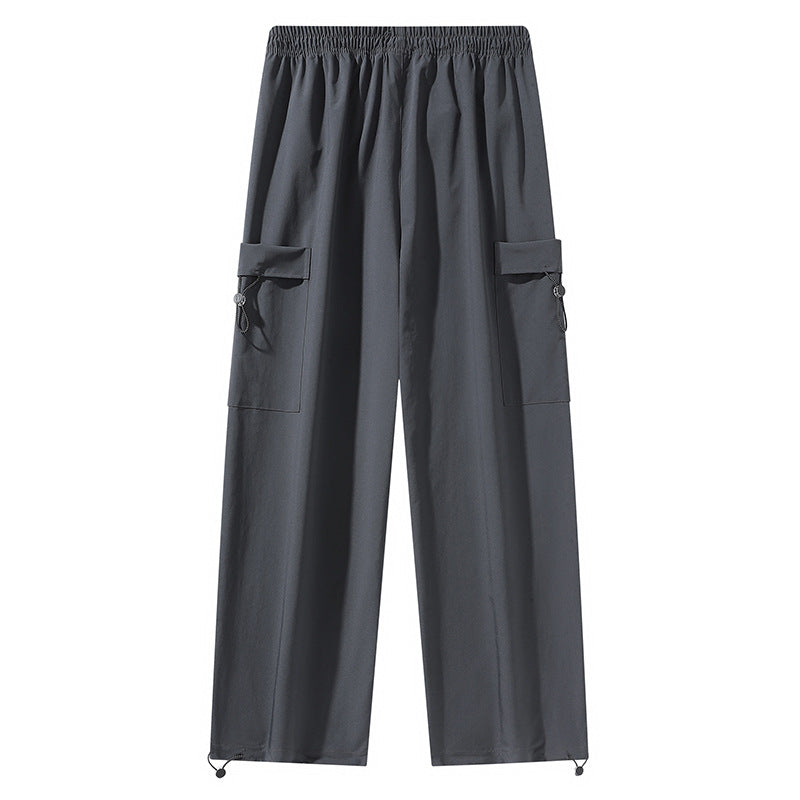 Herren Bequeme Cargo-Hose mit verstellbarem Bund Drune