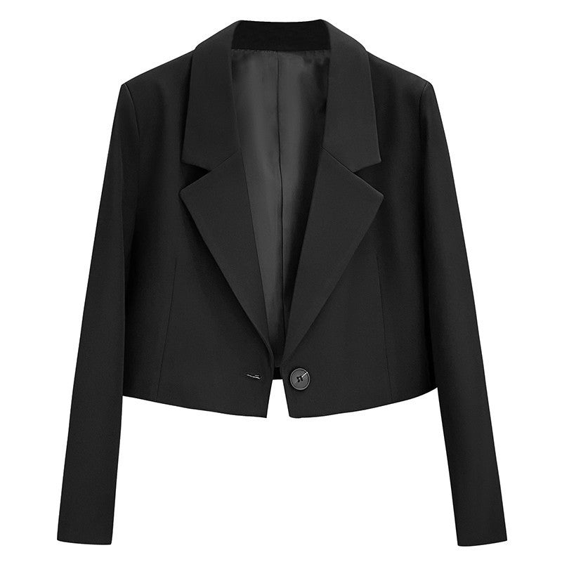 Damen Blazerjacke mit tailliertem Schnitt und elegantem Revers Drune