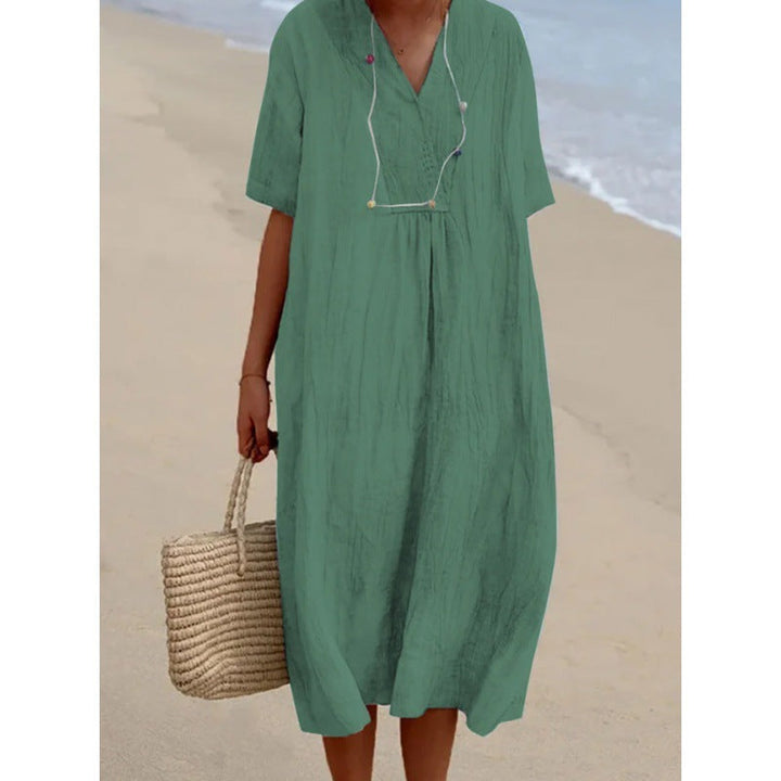 Damen Maxikleid Drune