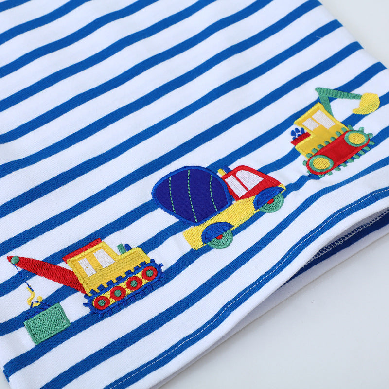 Jungen T-Shirt mit verspieltem Baustellenmotiv Drune