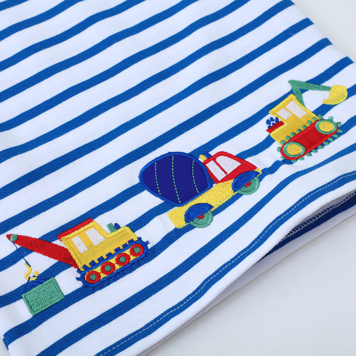 Jungen T-Shirt mit verspieltem Baustellenmotiv Drune