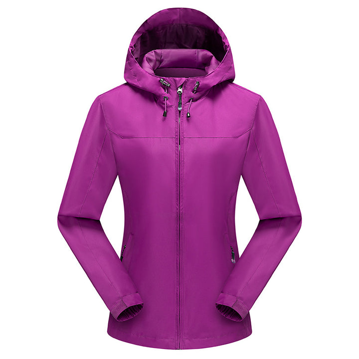 Herren Ultraleichter Ripstop-Kapuzenblouson mit wind- und wasserabweisender Membran Drune