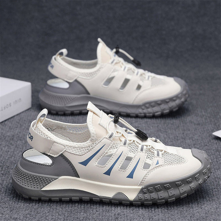 Herren Outdoor-Sandalen mit atmungsaktiven Mesh-Einsätzen und rutschfester Sohle Drune