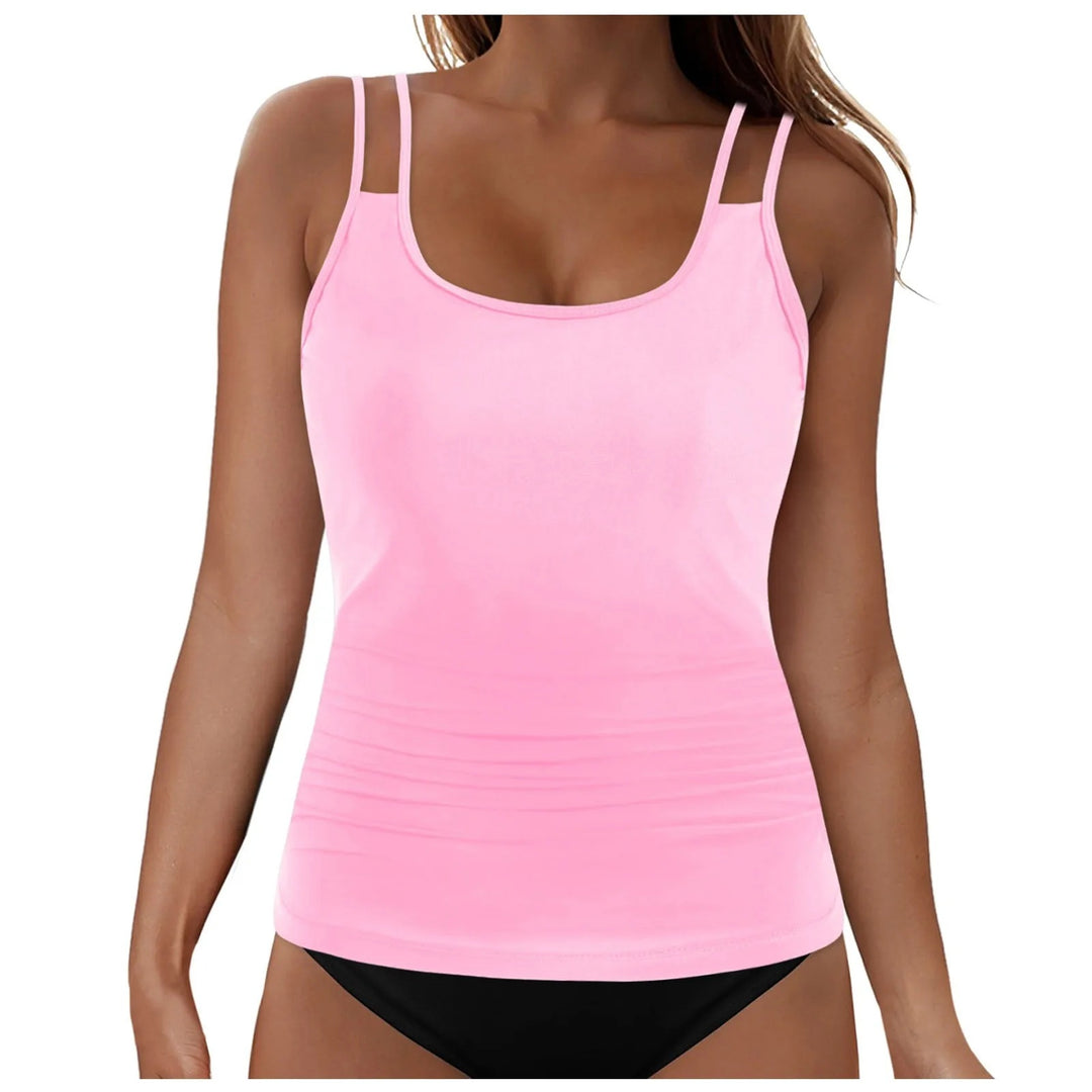 Damen Tankini-Oberteil mit modischem Rüschendesign Drune