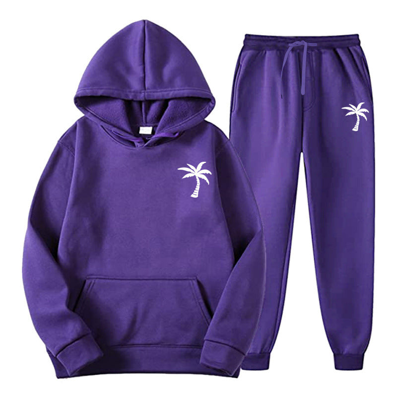 Damen Bequemer Hoodie und Jogginghose Set Drune