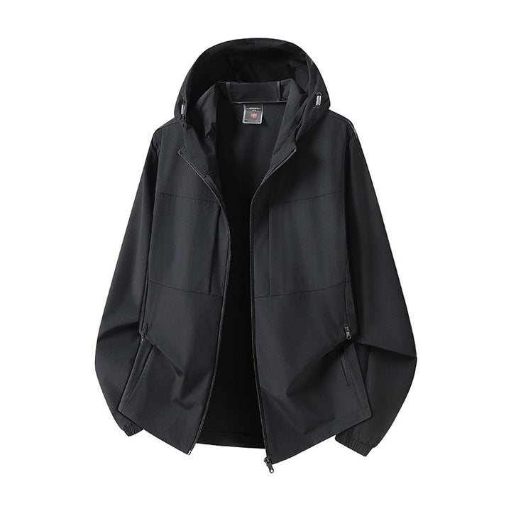 Damen Wetterfeste Outdoorjacke mit Kapuze Drune