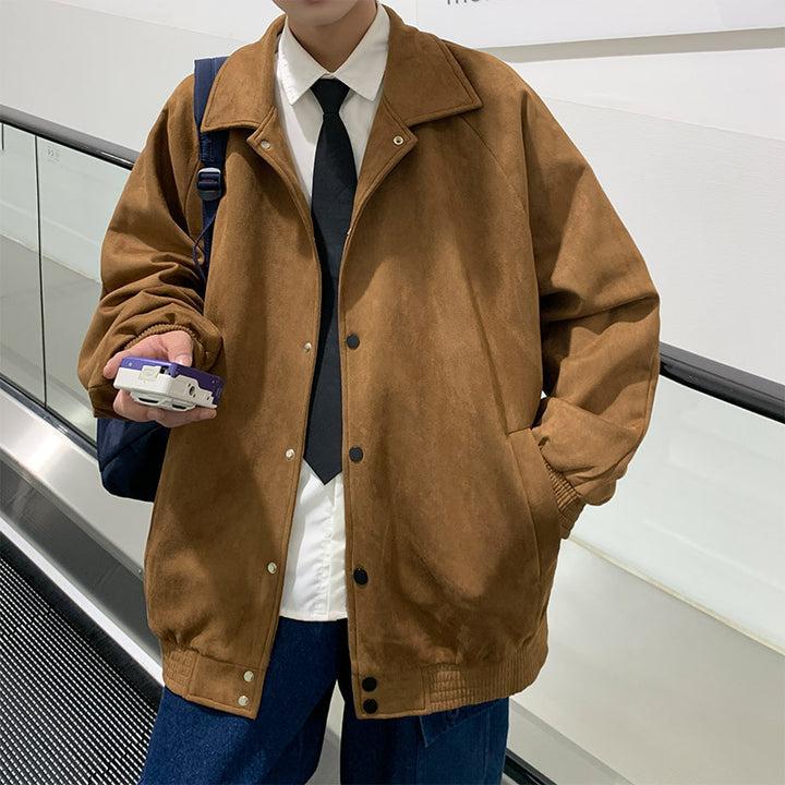 Herren Gemütliche und stilvolle Oversize-Jacke Drune