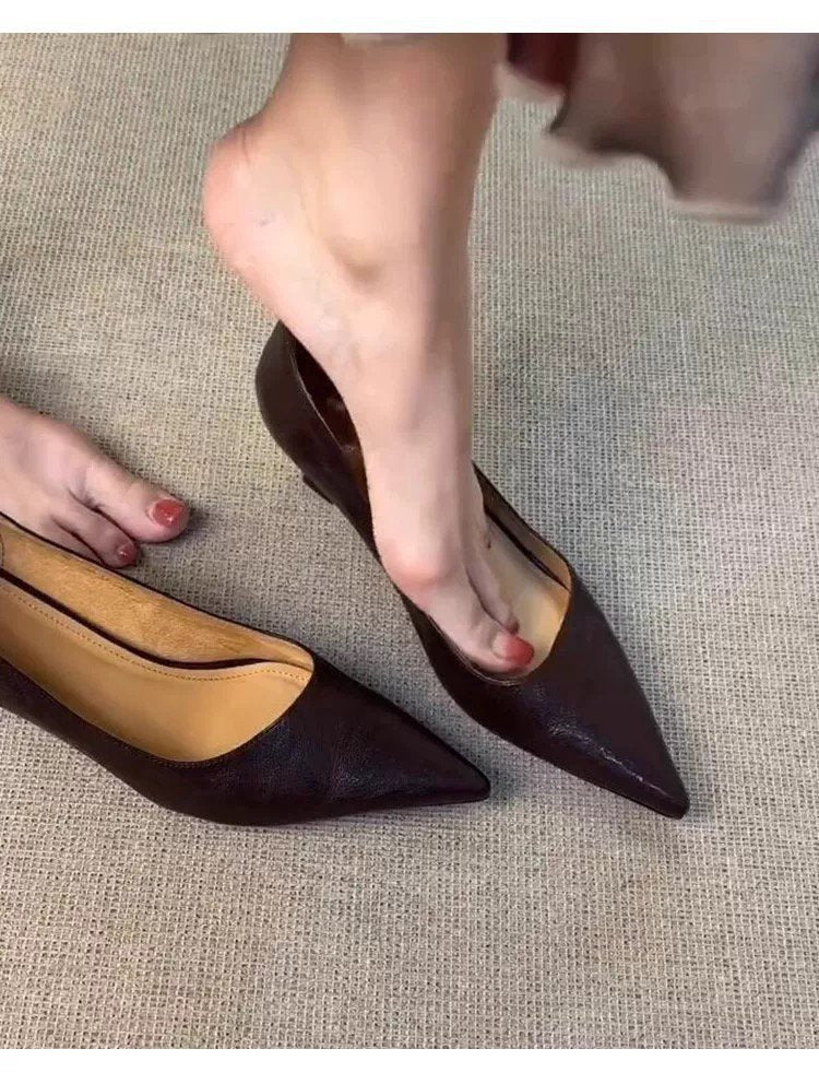 Damen elegante Pumps mit modischem Spitzendesign und bequemer Innensohle Drune