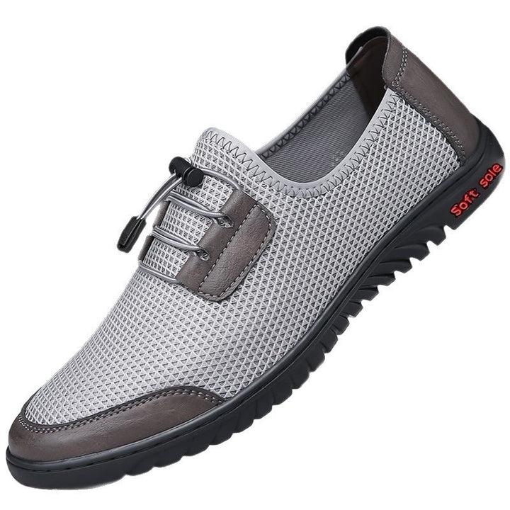 Herren Atmungsaktive Mesh-Einlegesohlen Sneakers Drune