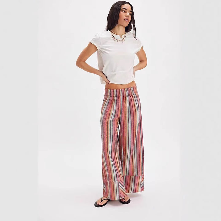 Damen Modische und lässige Sommerhose Drune