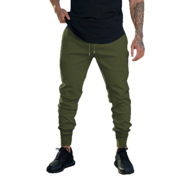 Herren Slim-Fit Jogginghose mit elastischem Bund und Rippbündchen Drune