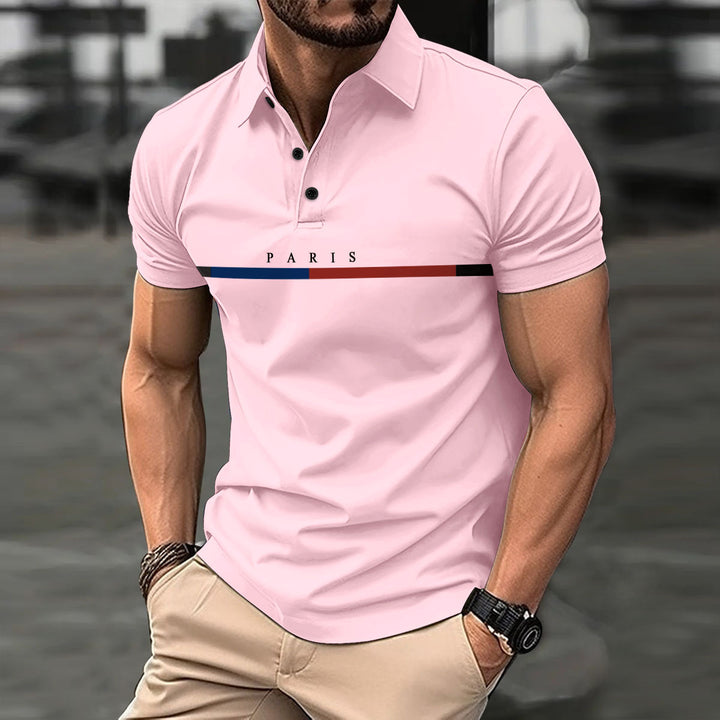 Herren Freizeit Polo Shirt Drune