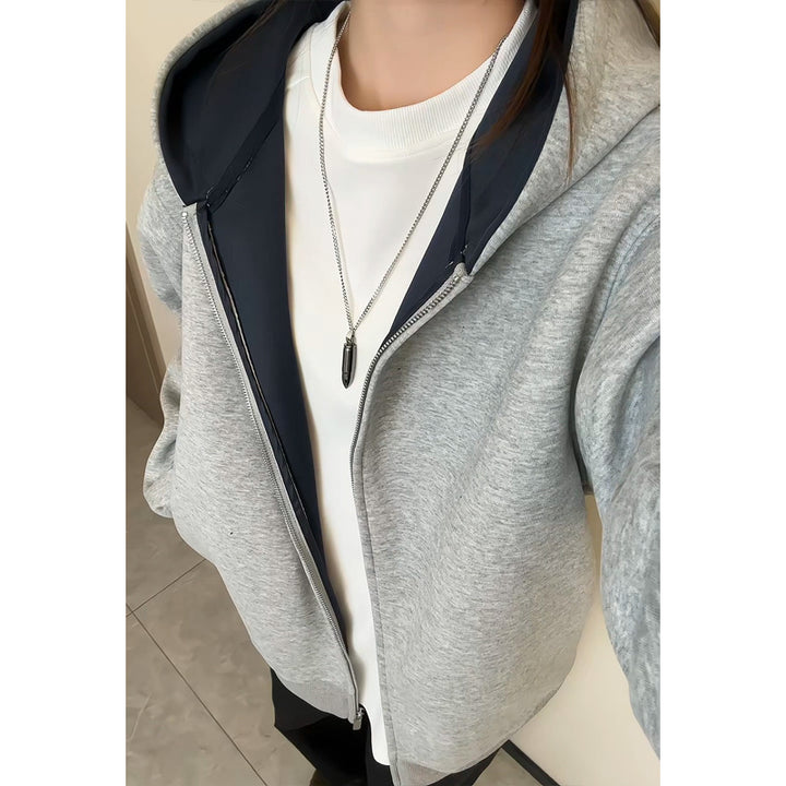 Damen Modische und funktionale Kapuzenjacke Drune