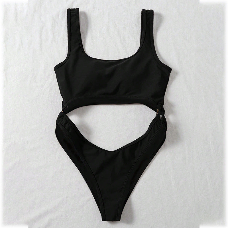 Damen Einteiler Badeanzug mit innovativem Cut-Out-Design Drune