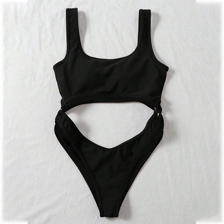 Damen Einteiler Badeanzug mit innovativem Cut-Out-Design Drune