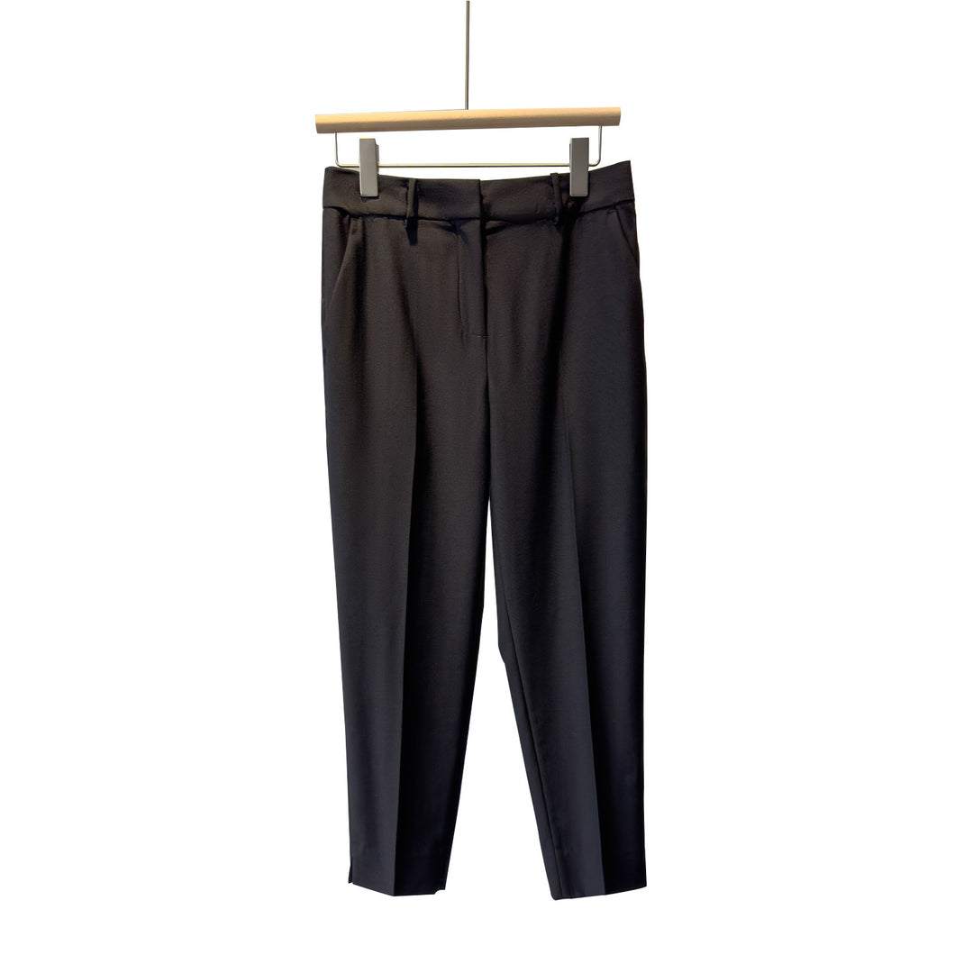 Damen Schicke Taillierte Stretch-Hosen Drune