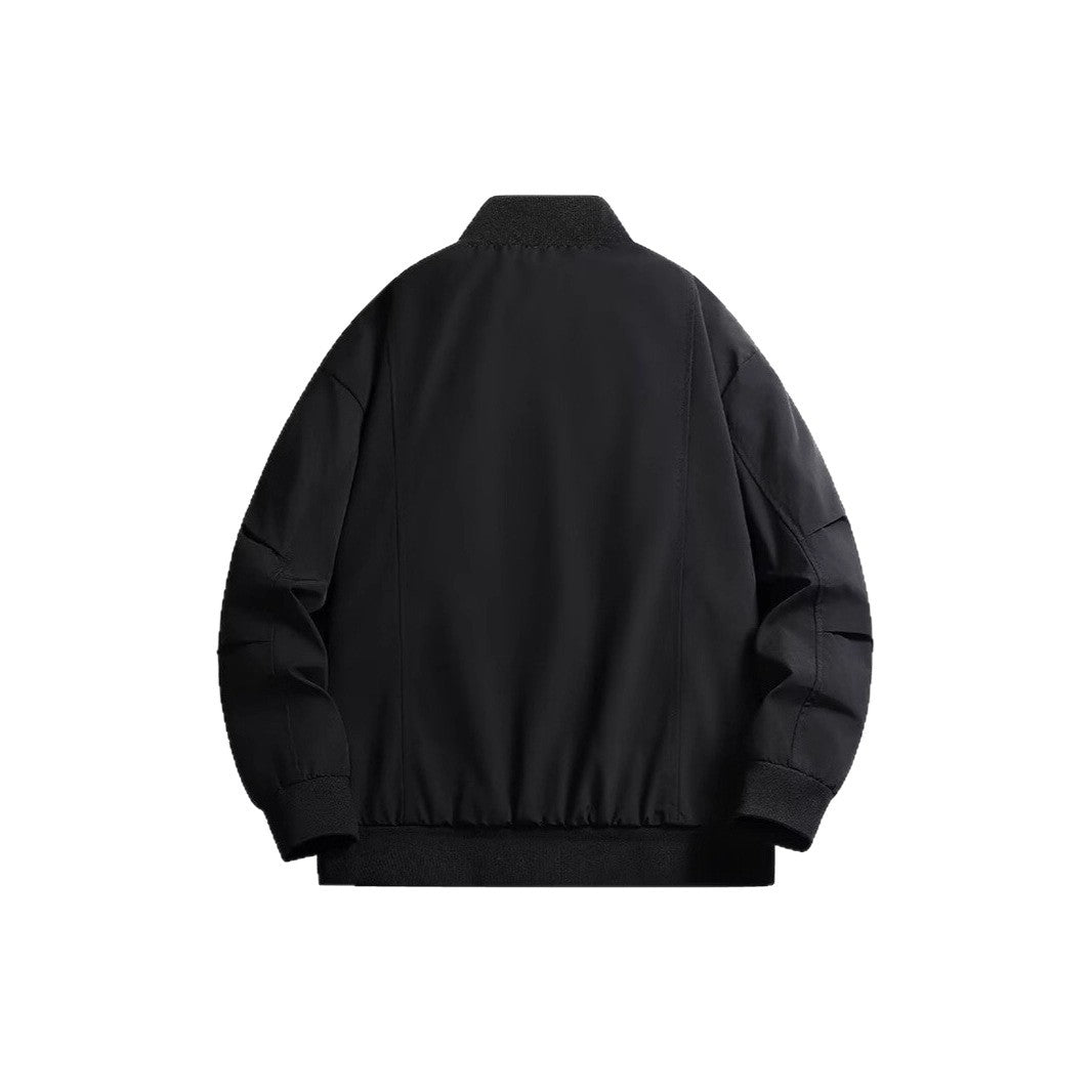 Herren Modische Steppjacke mit hohem Kragen Drune