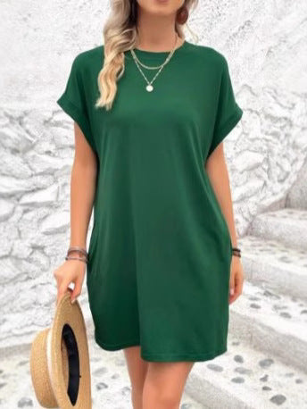 Damen Freizeitkleid mit praktischen Taschen und lässigem Schnitt Drune
