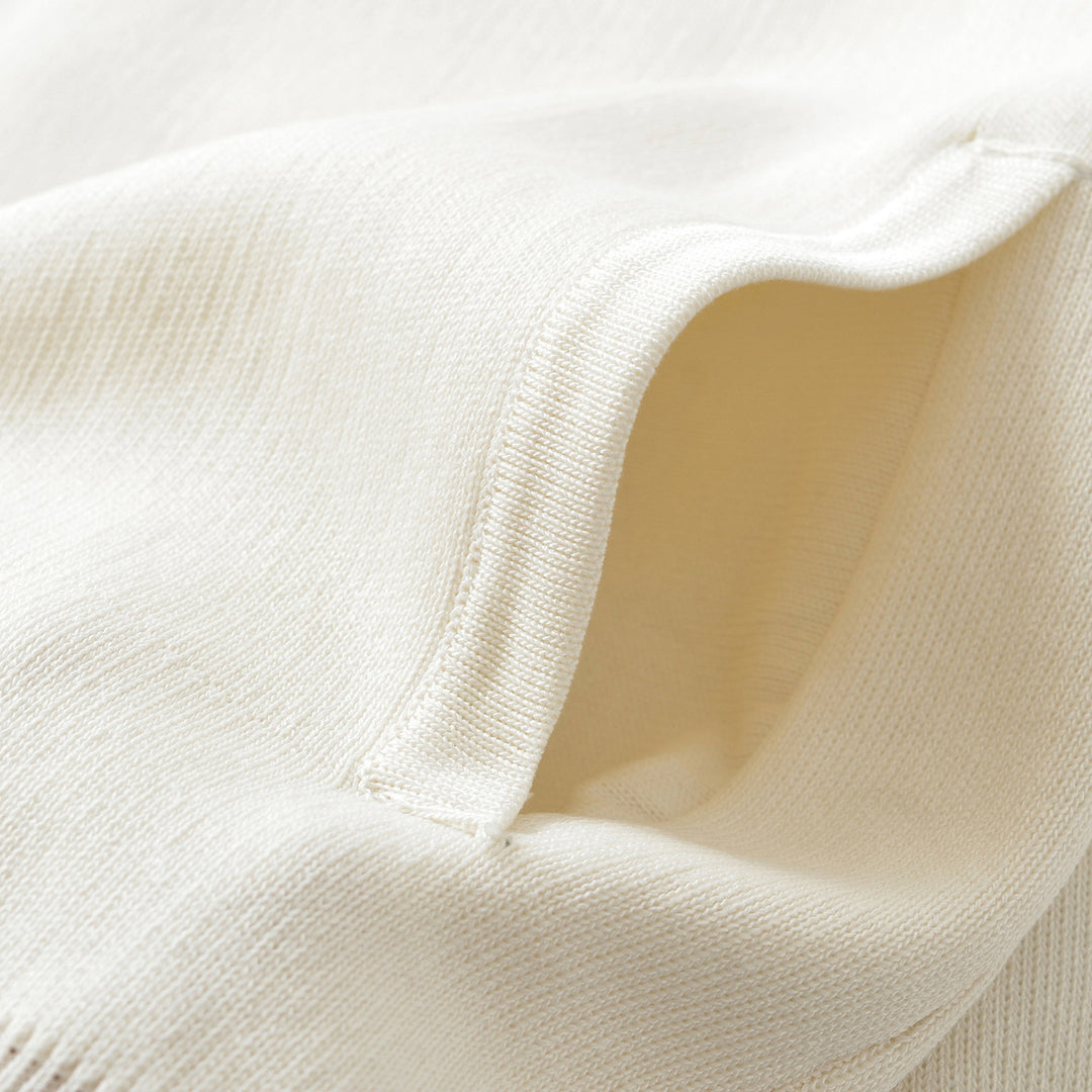 Damen Boxy-Strickjacke mit Knopfverschluss und Rippbündchen Drune