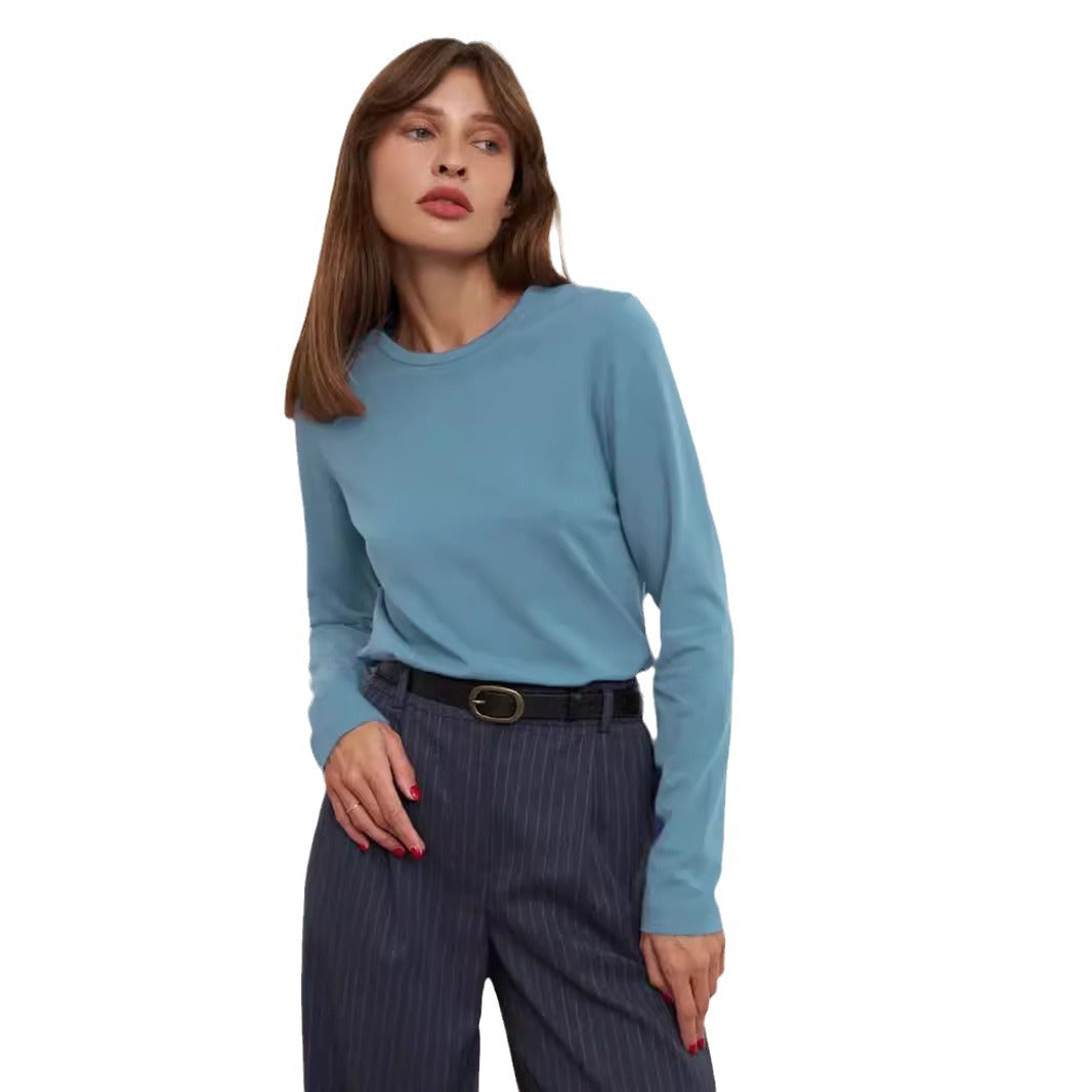 Damen Langarmshirt mit modernem Schnitt und figurfreundlicher Passform Drune
