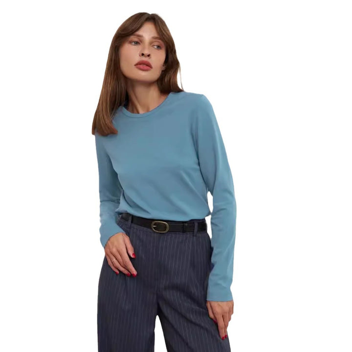Damen Langarmshirt mit modernem Schnitt und figurfreundlicher Passform Drune