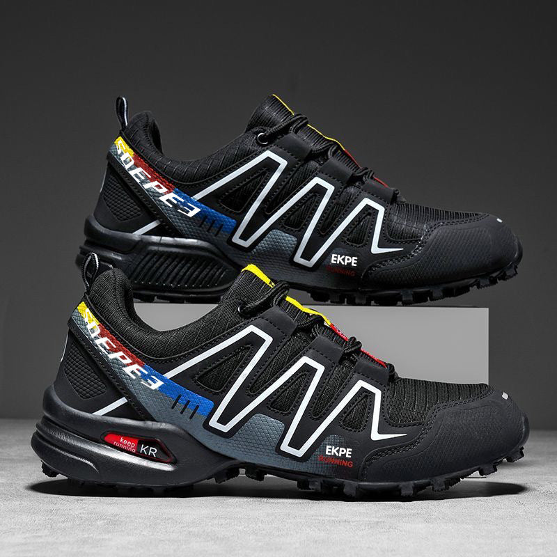 Damen Trail-Laufschuhe mit stoßdämpfender Sohle und atmungsaktivem Obermaterial Drune