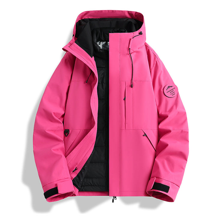 Damen Wasserdichte und isolierte Outdoor-Jacke Drune