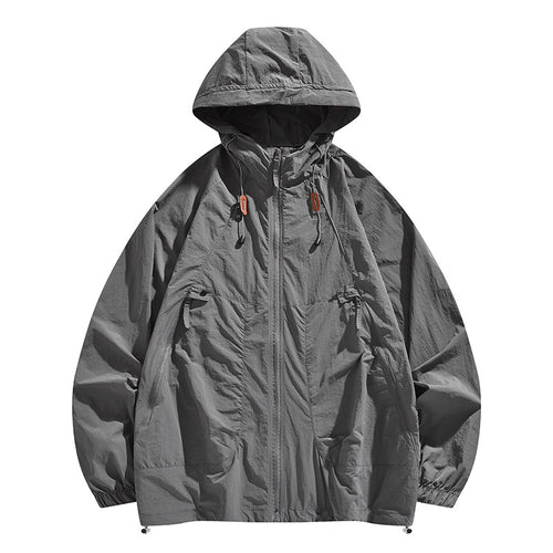 Unisex Leichte atmungsaktive Outdoor-Jacke Drune