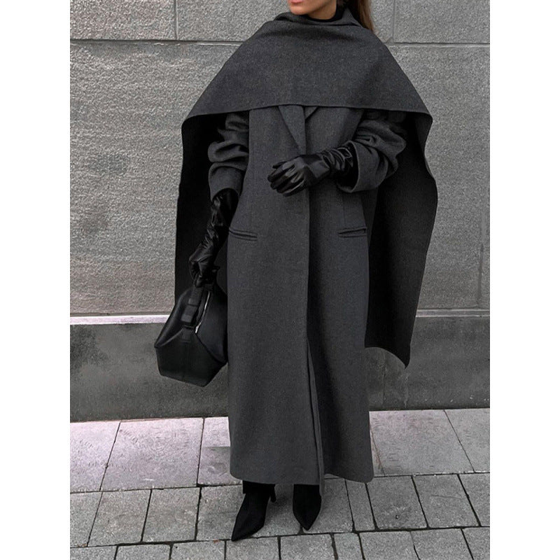 Damen Übergroße Mantel-Wrap Drune