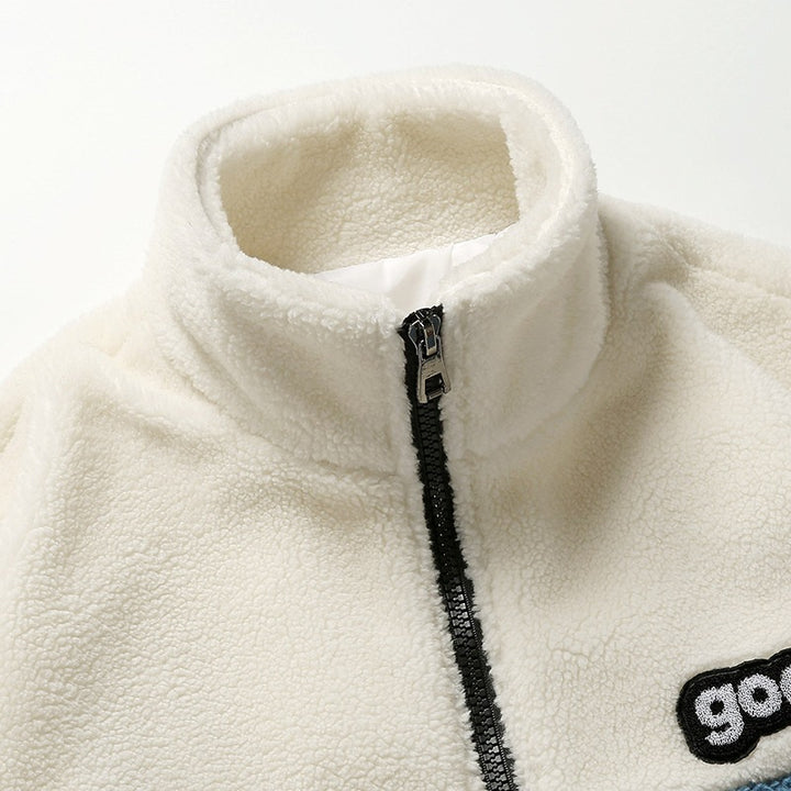 Herren Gemütliche Fleecejacke mit Kapuze Drune
