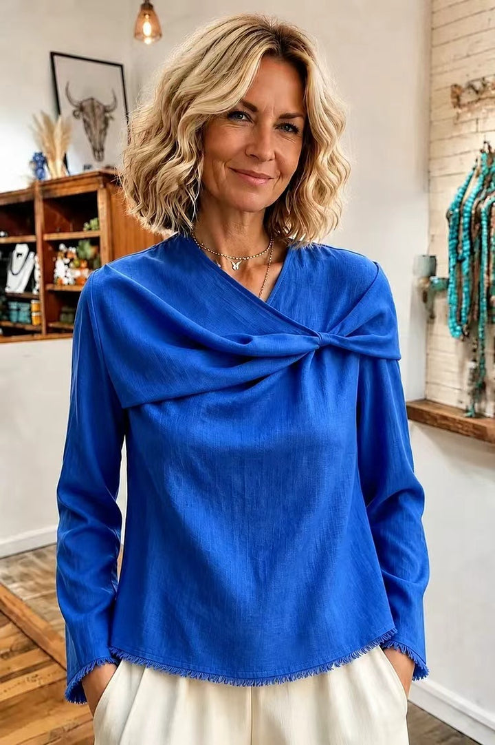Damen Elegante und bequeme Bluse Drune