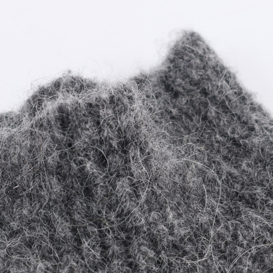 Damen ärmelloses Strickoberteil mit eleganten Perlenverzierungen Drune