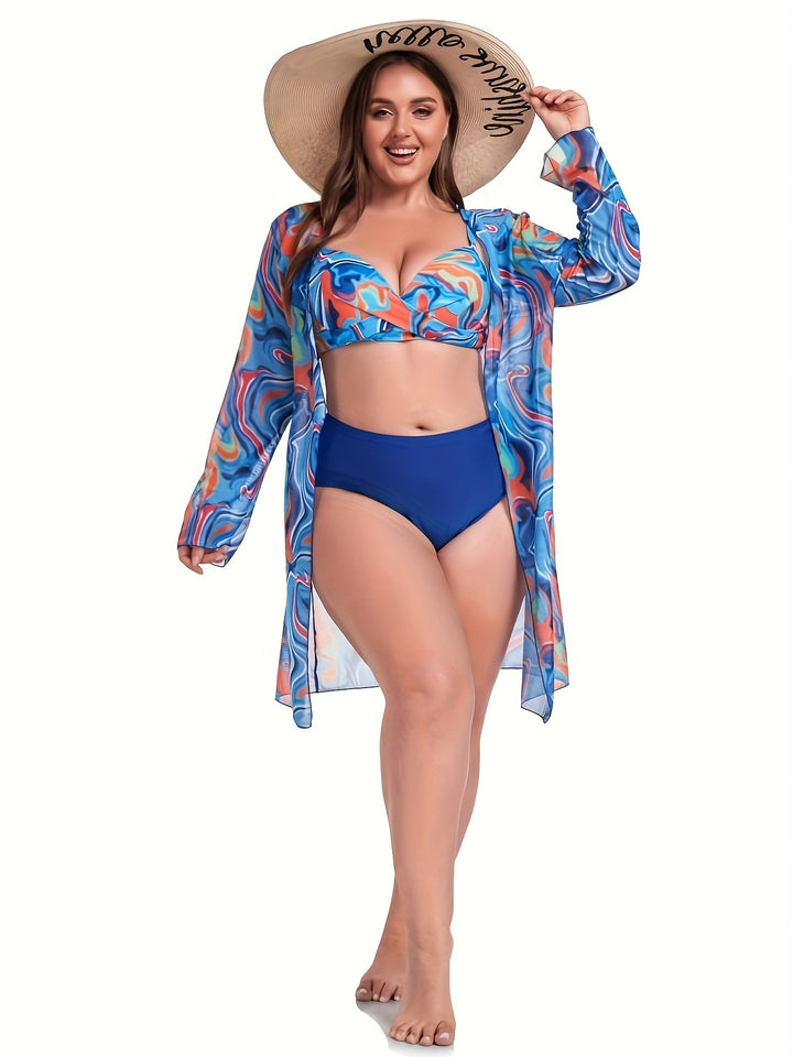 Damen Strand-Badeanzugset Drune