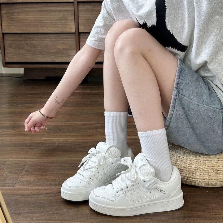 Damen Lifestyle Sneakers mit stützendem Schaft und rutschfester Sohle Drune