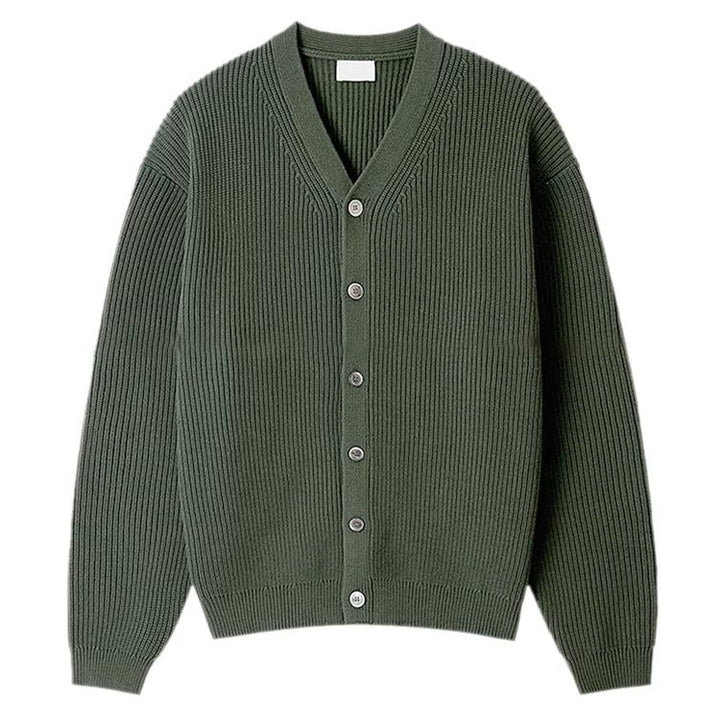 Herren Lässige Grobstrickjacke Drune