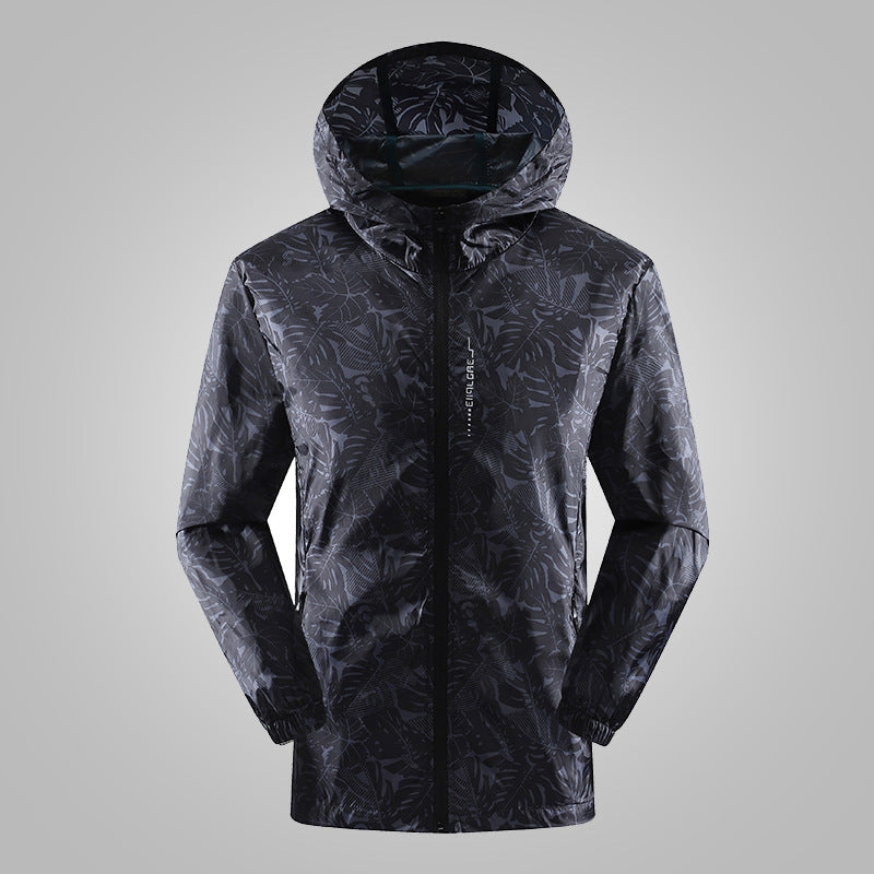 Herren Funktionale Windjacke mit reflektierendem Design Drune