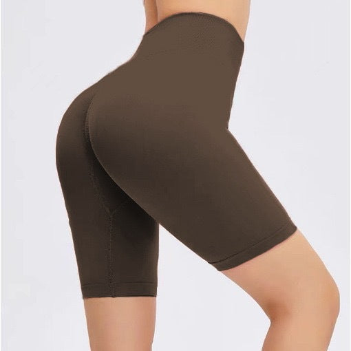 Damen Figurbetonte Radlerhosen mit super elastischem Material Drune