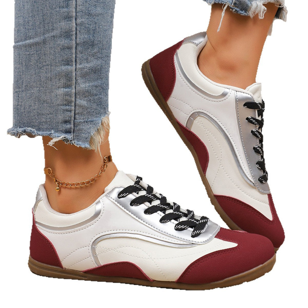 Damen Komfortable und stilvolle Freizeitsneaker Drune