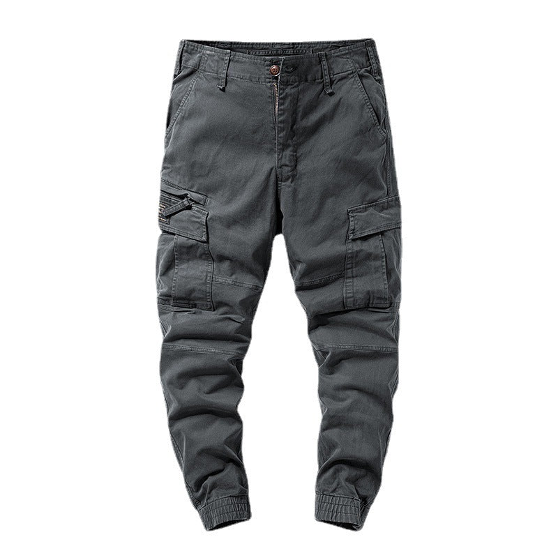 Herren Cargo-Joggerhose mit Multifach-Taschen und elastischem Beinabschluss Drune