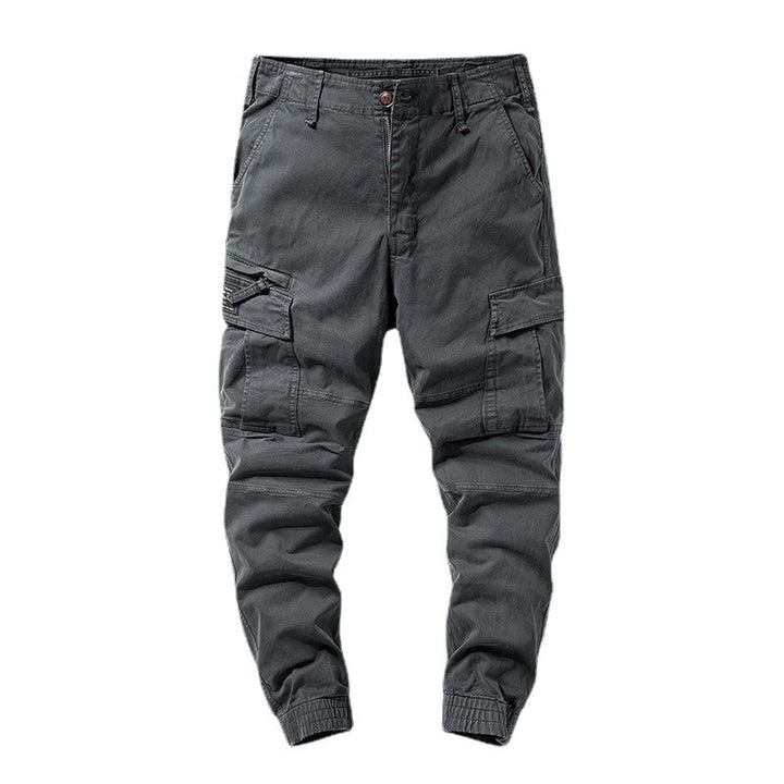Herren Cargo-Joggerhose mit Multifach-Taschen und elastischem Beinabschluss Drune
