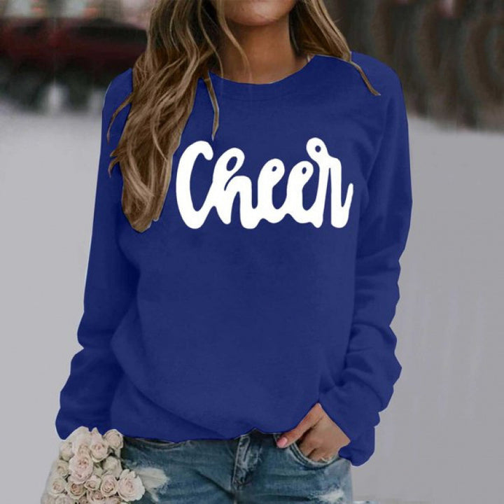 Damen Sweatshirt mit originellem Schriftzug Drune